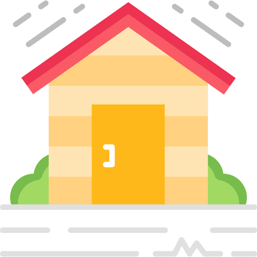 Shed building nature farm house icon Shed building nature farm house icon