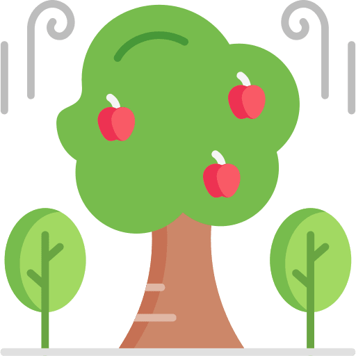 Tree apple tree ecology icon Tree apple tree ecology icon