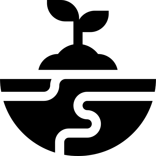 Ecology growth plant earth icon