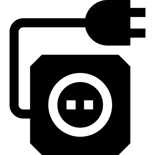 Socket socket electricity electronics icon Socket socket electricity electronics icon
