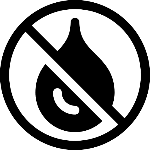 Trans fats free grease healthcare and medical drops icon