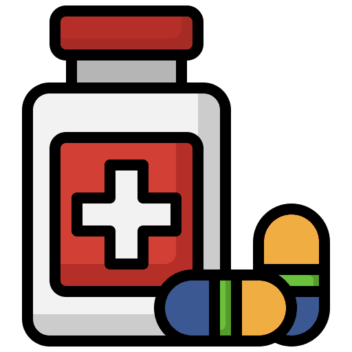 Pill pill medical tablet icon