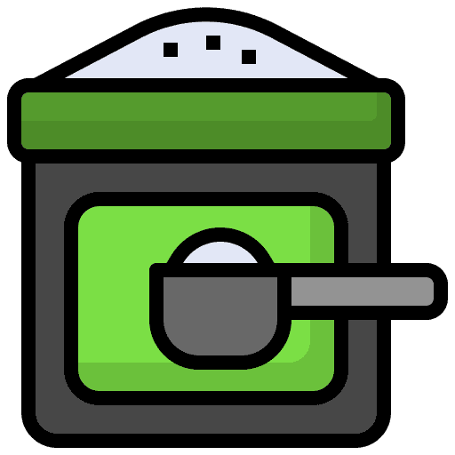 Powder powder cook food and restaurant icon Powder powder cook food and restaurant icon