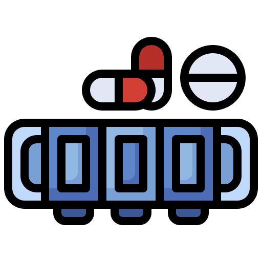 Case healthcare and medical antibiotic drugs icon Case healthcare and medical antibiotic drugs icon