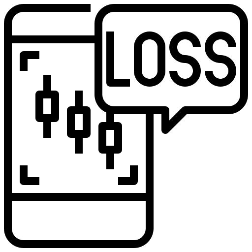 Loss losses message loss icon Loss losses message loss icon