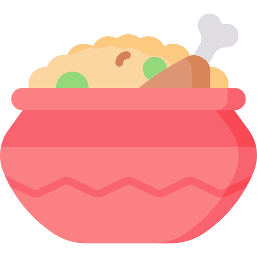 Biryani food and restaurant nutrition food icon
