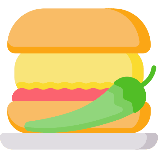 Vada pav snack india vada pav icon