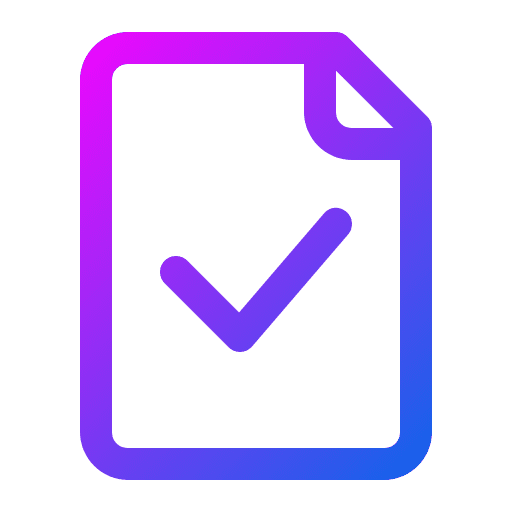 Document checked approved archive icon Document checked approved archive icon
