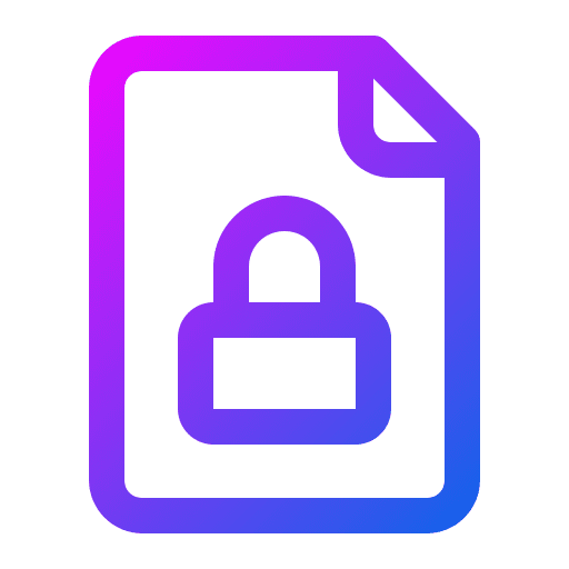 Document document data storage interface icon Document document data storage interface icon