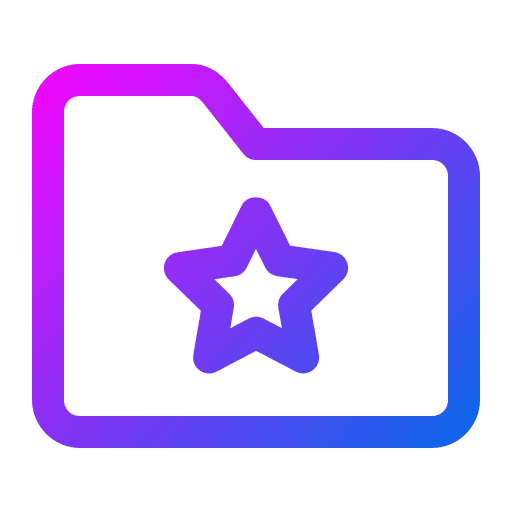 Files and folders star document favourite icon Files and folders star document favourite icon