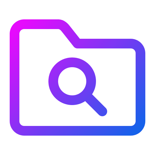Search magnifying glass storage loupe icon Search magnifying glass storage loupe icon