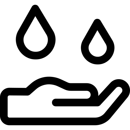 Desinfectant hand water coronavirus icon