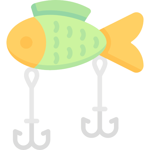 Bait fishing bait equipment icon Bait fishing bait equipment icon