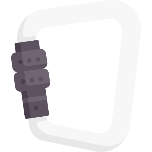 Carabiner journey carabiner travel icon Carabiner journey carabiner travel icon