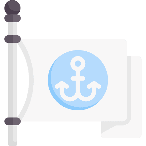 Flag sailing sailor transportation icon Flag sailing sailor transportation icon