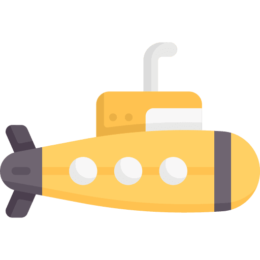 Submarine transport nautical submarine icon Submarine transport nautical submarine icon
