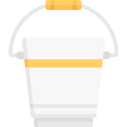 Bucket furniture and household water bucket housekeeping icon Bucket furniture and household water bucket housekeeping icon