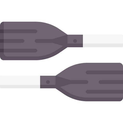 Oars water boat canoe icon Oars water boat canoe icon
