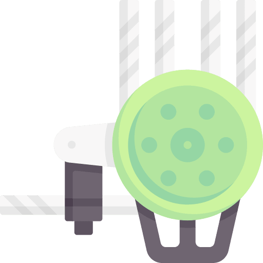 Pulley manufacture engineer construction and tools icon Pulley manufacture engineer construction and tools icon