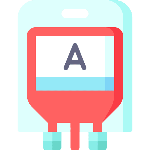 Blood bag blood type hospital transfusion icon Blood bag blood type hospital transfusion icon