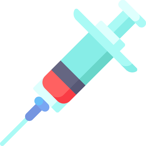 Syringe medical equipment test blood donation icon Syringe medical equipment test blood donation icon