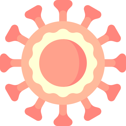 Virus covid 19 infection coronavirus icon Virus covid 19 infection coronavirus icon