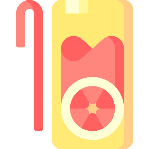 Juice box straw container drink icon Juice box straw container drink icon