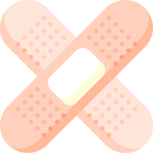 Plaster first aid healing strip strip icon Plaster first aid healing strip strip icon