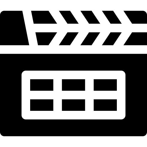 Clapperboard video clapperboard photographic film icon Clapperboard video clapperboard photographic film icon