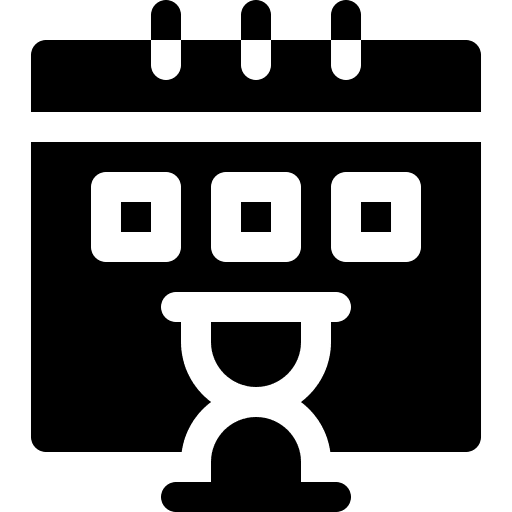 Deadline education calendar time and date icon Deadline education calendar time and date icon