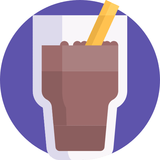 Yuanyang tea straw food and restaurant glass icon Yuanyang tea straw food and restaurant glass icon