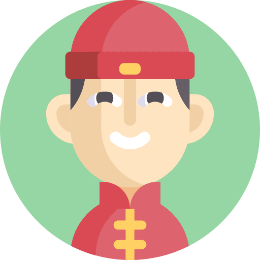 Chinese chinese asian people icon Chinese chinese asian people icon