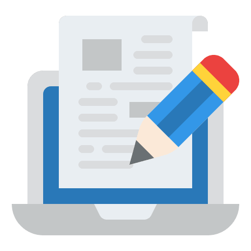 Content creator communications marketing advertising icon