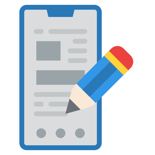 Content creator content writing content article icon Content creator content writing content article icon