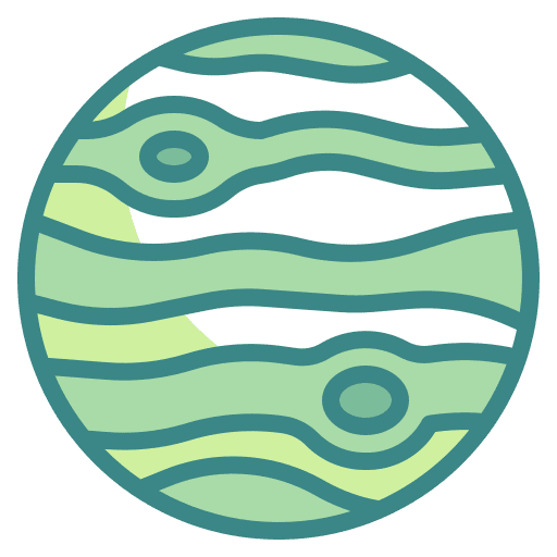 Jupiter planet galaxy jupiter icon