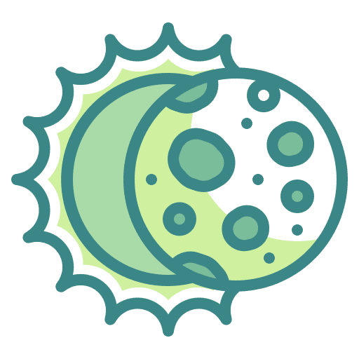 Eclipse solar miscellaneous partial icon Eclipse solar miscellaneous partial icon