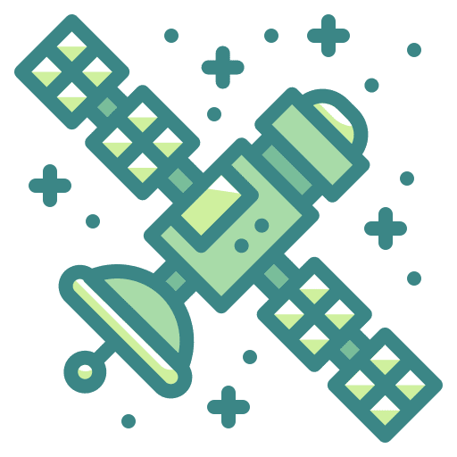 Satellite technology satellite connection icon Satellite technology satellite connection icon