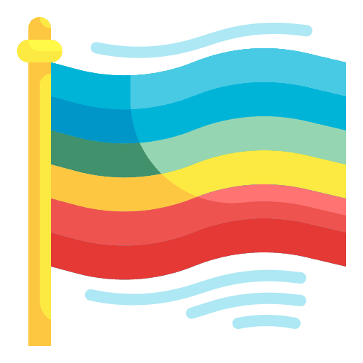 Flag culture gay flags icon Flag culture gay flags icon