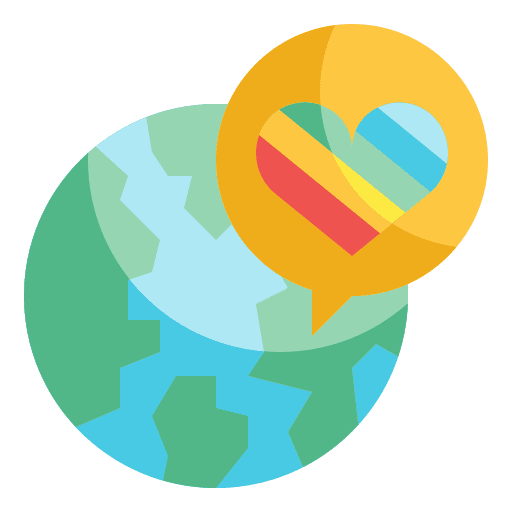 Globe lgbtq homosexual miscellaneous icon Globe lgbtq homosexual miscellaneous icon