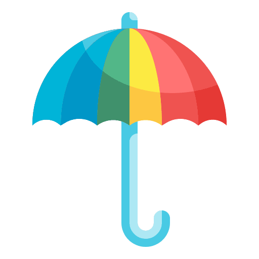 Umbrella fashion rainbow queer icon Umbrella fashion rainbow queer icon