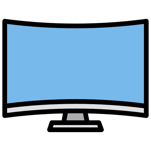 Monitor tv television entertainment icon