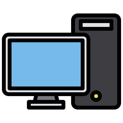 Pc computer monitor pc desktop pc icon