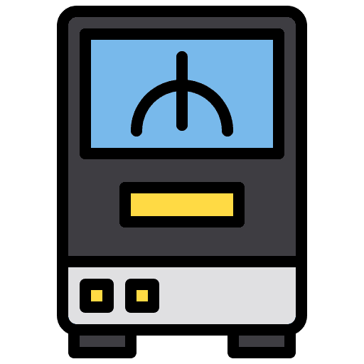 Power supply battery power computer icon Power supply battery power computer icon