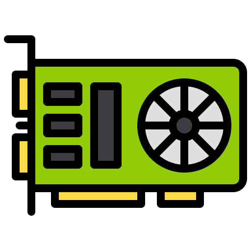 Vga card video card computer peripheral icon
