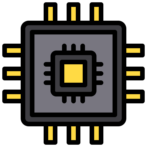 Chip computing chip microchip icon Chip computing chip microchip icon
