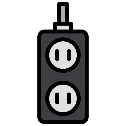 Plug power supply technology computer icon Plug power supply technology computer icon