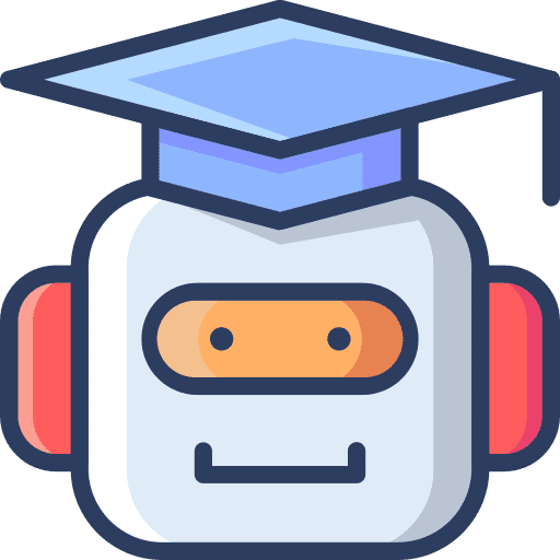 Robot technology brain robot icon