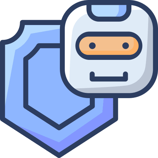 Security ui security artificial intelligence icon