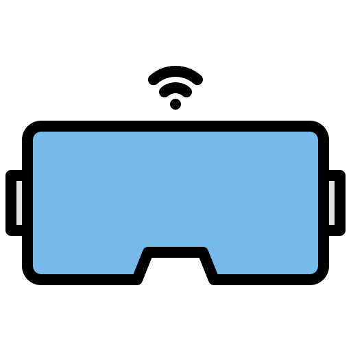 Vr glasses smart glasses internet of things computer icon Vr glasses smart glasses internet of things computer icon