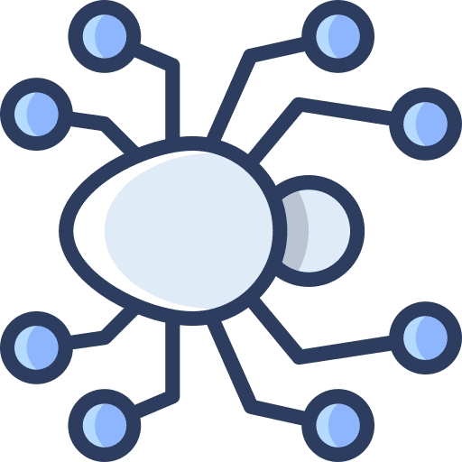 Bug electronics technology automaton icon Bug electronics technology automaton icon